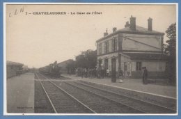 22 - CHATELAUDREN -- La Gare De L'Etat - Châtelaudren