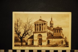 CP, 10, TROYES Eglise St Martin ès VIGNES Construite De 1502 à 1691 Monument Historique N° 62 Vierge Ed E Harmignies - Troyes