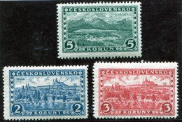 Tchecoslovaquie Timbres Vu De Praha , Tatry - Ungebraucht