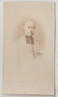 Ancienne Photo Photographie CDV Monseigneur Nicolas Gueulette évêque  Valence De 1865 à 1875 Romans Sur Isère Identifiée - Identified Persons