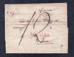 1840.- VERGARA A IRUN - ...-1850 Prephilately