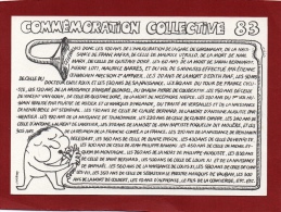 ILLUSTRATEUR JM PETEY COMMEMORATION COLLECTIVE DE 1983 AVEC DÉDICACE - Petey