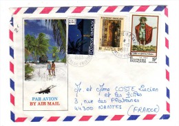 ENVELOPPE PAPEETE 01/10/1983 - Storia Postale