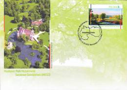 POLAND FDC 2012.07.12. Muskauer Park - UNESCO World Heritage - Nuovi