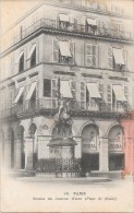 PARIS  - 75 -    Statue De Jeanne D'Arc Place De Rivoli - Vue Rare - ENCH331 - CPA DOS SIMPLE - - Statuen