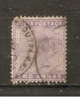 India Inglesa -  Nº Yvert 55 (usado) (o) (defectuoso) - 1882-1901 Imperium