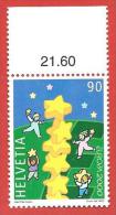 SVIZZERA MNH - 2000 - Europa - 0,90 Fr. - Michel CH 1720 - Nuevos