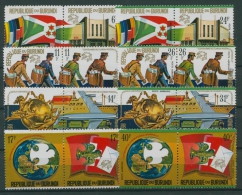 Burundi 1974 UPU 1069/84 A Postfrisch (G5077) - Ungebraucht