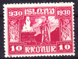 Iceland Scott 166 MH - Unused Stamps