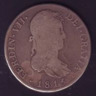 M110 ESPAÑA SPAIN FERNANDO VII. 4 REALES MADRID 1815 - Andere & Zonder Classificatie