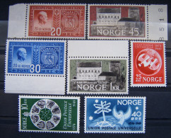 Norwegen Lot 1942 - 49  Postfrisch Mit Rand         (M5) - Nuovi