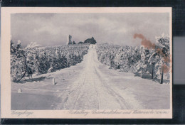 Oberwiesenthal - Fichtelberg - Unterkunftshaus Und Wetterwarte Im Winter - Erzgebirge - Oberwiesenthal