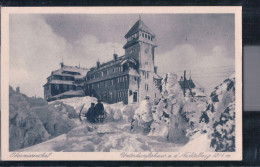 Oberwiesenthal - Fichtelberg - Unterkunftshaus Im Winter - Erzgebirge - Oberwiesenthal