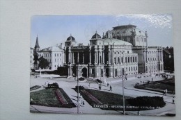 Croatia  Zagreb Narodno Kazaliste Stamps  1962    A 32 - Croatie