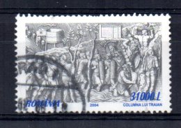Romania - 2004 - 31000l Fragments Of Trajan's Column - Used - Gebraucht