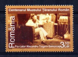 Romania - 2006 - 3,10 Lei Peasant Museum Centenary - Used - Oblitérés