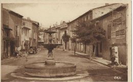 FRANCE FRANCIA FRANKREICH CAPESTANG PLACE DE LA FONTAINE 1920 ANIMATED - Capestang