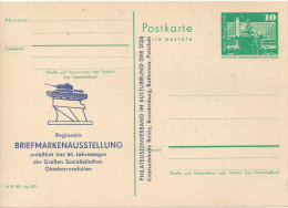 Germany (DDR)  1977  (*) Mi.PP16  "Regionale Briefmarkenausstellung"  See Scans - Privé Postkaarten - Ongebruikt