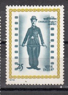 INDIA, 1978, Charlie Spencer Chaplin, Actor, Comedian, Good Condition, MNH, (**) - Neufs