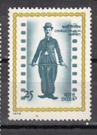 INDIA, 1978, Charlie Spencer Chaplin, Actor, Comedian, Good Condition, MNH, (**) - Ongebruikt