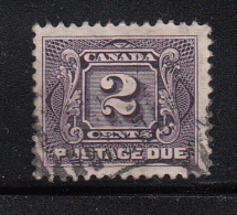 Canada Used Scott #J2 2c Postage Due - First Issue - Postage Due