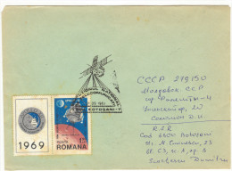 Romania , 1983 , Space , Telecommunications Symposium, Special Cancell. - Other & Unclassified