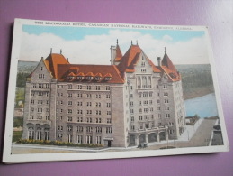 CANADA - THE MACDONALD HOTEL - EDMONTON - CANADIAN NATIONAL RAILWAYS - CPA VIERGE TBON ETAT - ED VALENTINE EDY COMPANY - Edmonton