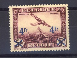 00372  -  Belgique  -  Avion  :  Yv  7  ** - Nuevos