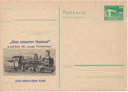 Germany (DDR)  1984  (*) Mi.PP18  "100 Jahre Uber Suhl "  See Scans - Private Postcards - Mint