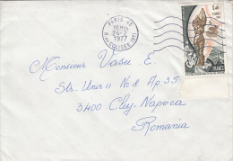 23823- TOURISM MOVIE FESTIVAL, STAMPS ON COVER, 1977, FRANCE - Lettres & Documents