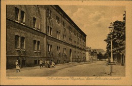 N°610 KKK 46  GEMERSHEIM  CASERNE HOLLERN ET RUE PRINCIPALE - Germersheim