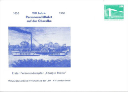 Germany (DDR)  1986  (*) Mi.PP18  "Konigin Maria "  See Scans - Private Postcards - Mint