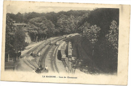 89  LA  MACHINE     GARE  DE  CLASSEMENT - Appoigny