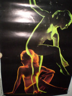Image D´un Calendrier  43 X  31cm - Femme  Nue   Dance - Tamaño Grande : 1981-90