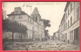 95 SAINT-BRICE - L'église Et La Grande Rue - Saint-Brice-sous-Forêt