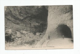 Cp , 09 , Entrée De La Grotte Venant De SAINT GIRONS , écrite - Other & Unclassified