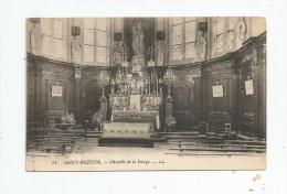 Cp , 80 , SAINT RIQUIER , Chapelle De La VIERGE , écrite - Saint Riquier