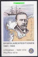 Sweden 2002 South Pole Expedition Booklet ** Mnh (22998) - 1904-50