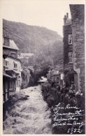 CPSM 9X14  PHOTOGRAPHIE    "  LYN RIVER - LYNMOUTH  1952 - Lynmouth & Lynton