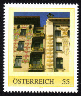 ÖSTERREICH 2009 ** Jugendsti,l Wiener Häuser, Erbaut V.Otto Wagner - PM Personalized Stamp MNH - Personalisierte Briefmarken