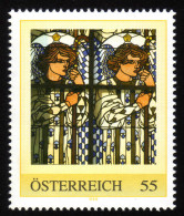 ÖSTERREICH 2009 ** Jugendstil, Fensterbild, Kirche Hl. Leopold Am Steinhof - PM Personalized Stamp MNH - Personalisierte Briefmarken