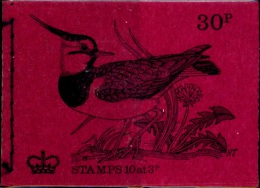 BIRDS-BRITISH BIRDS-SKYLARK-STAMPS BOOKLET-MNH-B3-156 - Specht- & Bartvögel