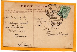 Middelburg South Africa 1908 Postcard Mailed - Transvaal (1870-1909)