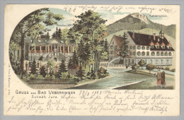 AK DE BW BAD UEBERKINGEN 1903-08-30 Litho E.Walcher - Bad Schussenried