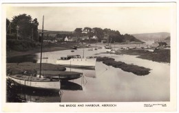 The Bridge And Harbour, Abersoch - Real Photo - R Jones (Nevia) Ltd - 1953 - Caernarvonshire