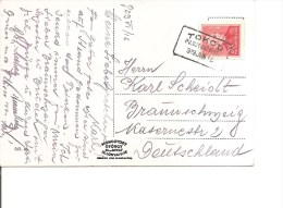 Hongrie ( Carte Postale De 1939 De Tokod Vers L'Allemagne à Voir) - Cartas & Documentos