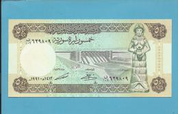 SYRIA - 50 POUND - 1991 - Pick 103.e - UNC. - 2 Scans - Syrië