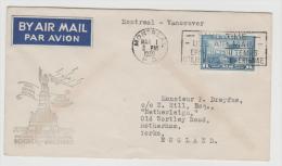 C-FF030/  KANADA - Erstflug Montreal - Vancuver 1939, Trans Canadia Air Mail - Eerste Vluchten