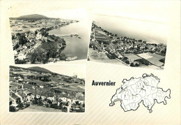 Suisse - Neuchâtel - Auvernier - Multivues - Semi Moderne Grand Format - état - Auvernier