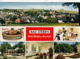 CPA BAD STEBEN- PANORAMA, PARK - Bad Steben